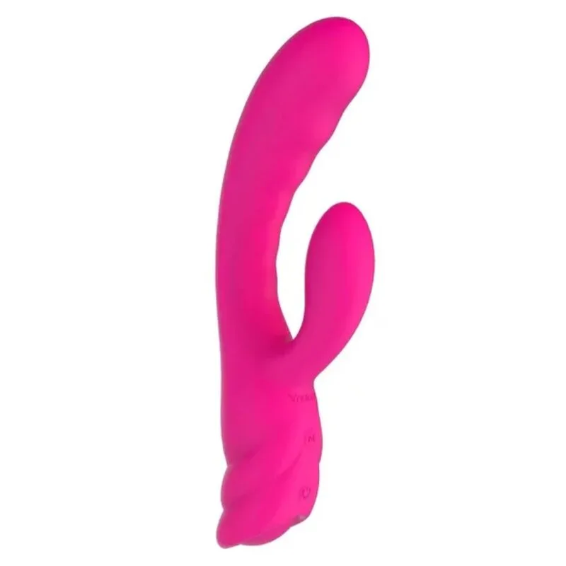 Nalone Pure X2 Rosa Rabbit Vibrator – Dubbelstimulerande Uppladdningsbar Vibrator