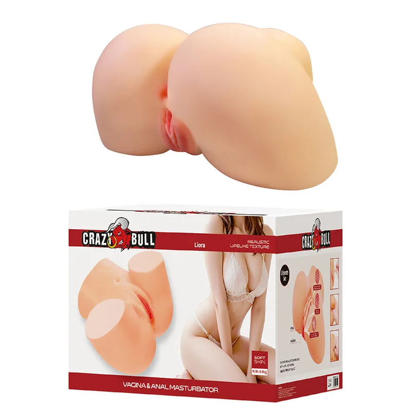 Crazy Bull - Liora XXL Dubbelöppnad Vaginal & Anal Masturbator