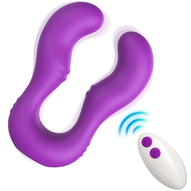 Armony Seraph Dubbelfjärrkontroll Vibrator - Lila