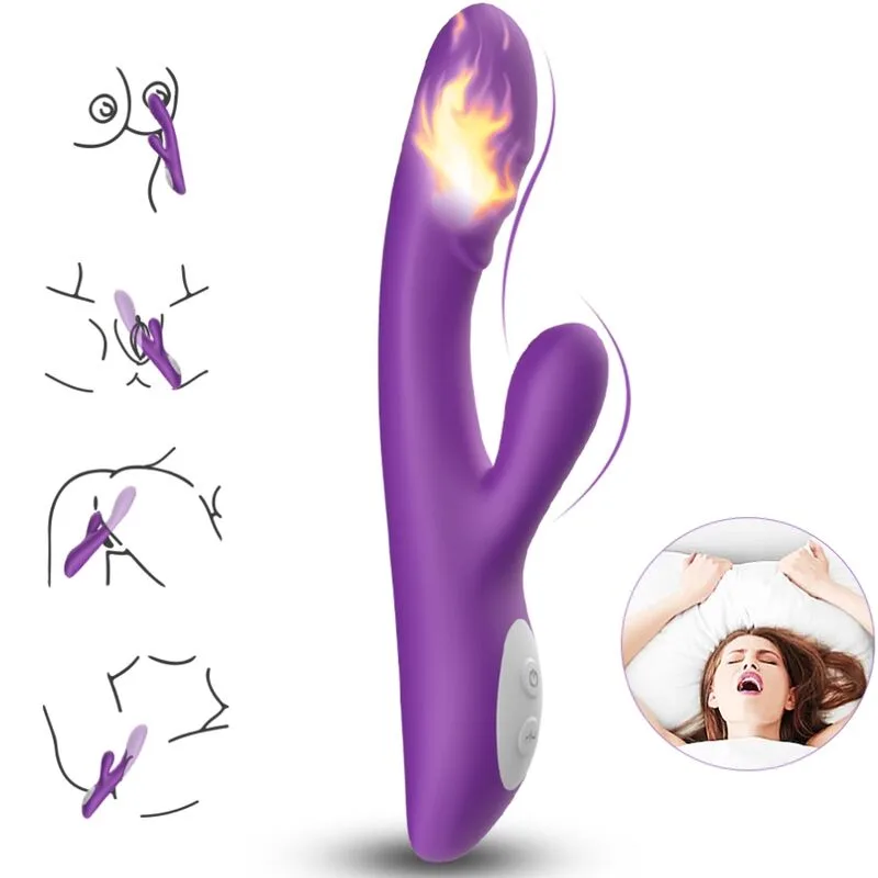 Armony Spark Dual-Stimulation Vibrator med Värmeeffekt – Lila