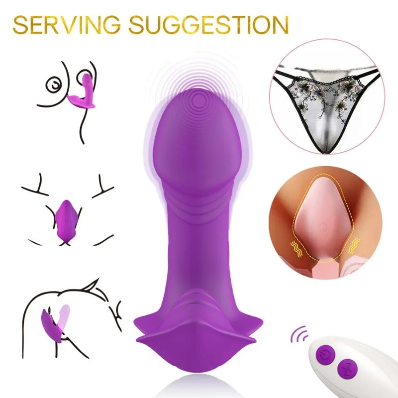 Armony - Insertable Whistle Vibrator with Remote Control - Purple