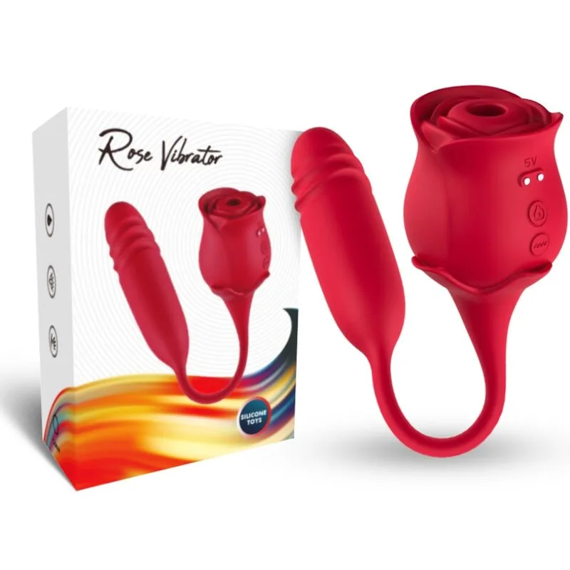 Armony - Roseknigth Klitorisuktion & Vibrator - Röd