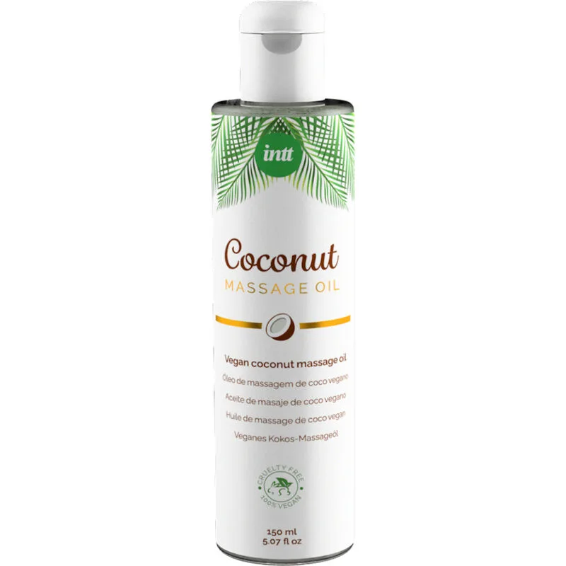 Intt Sweet Vegan Coconut Massageolja – Fuktgivande & Sensuell Kroppsolja