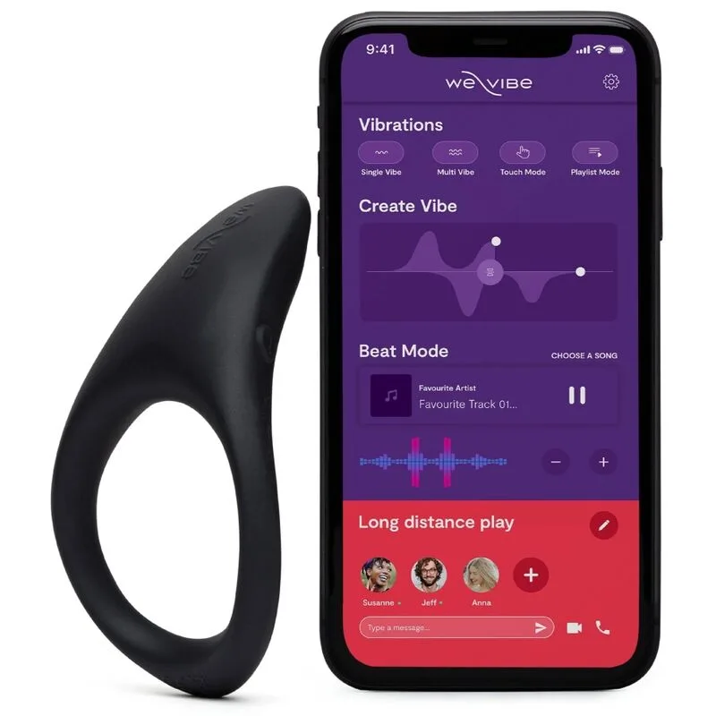 We-Vibe Verge 2 Vibrating Penis Ring with We-Connect App Control
