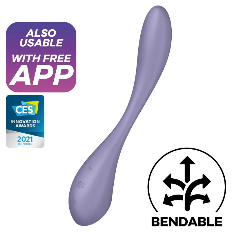 Satisfyer G-Spot Flex 5 Multi Vibrator – Lila