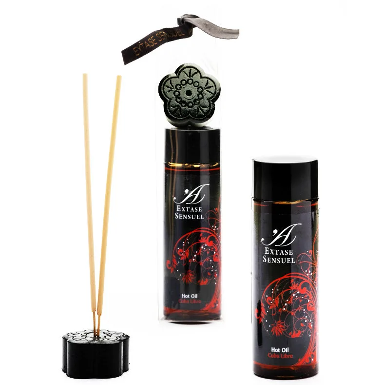 Extase Sensual - Cuba Libre Stimulerande Värmande Massageolja 100 ML