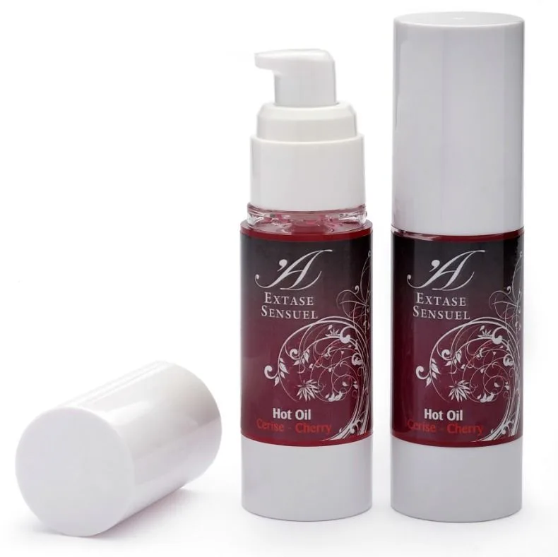 Extase Sensual - Cherry Heat Stimulerande Massageolja 30 ml