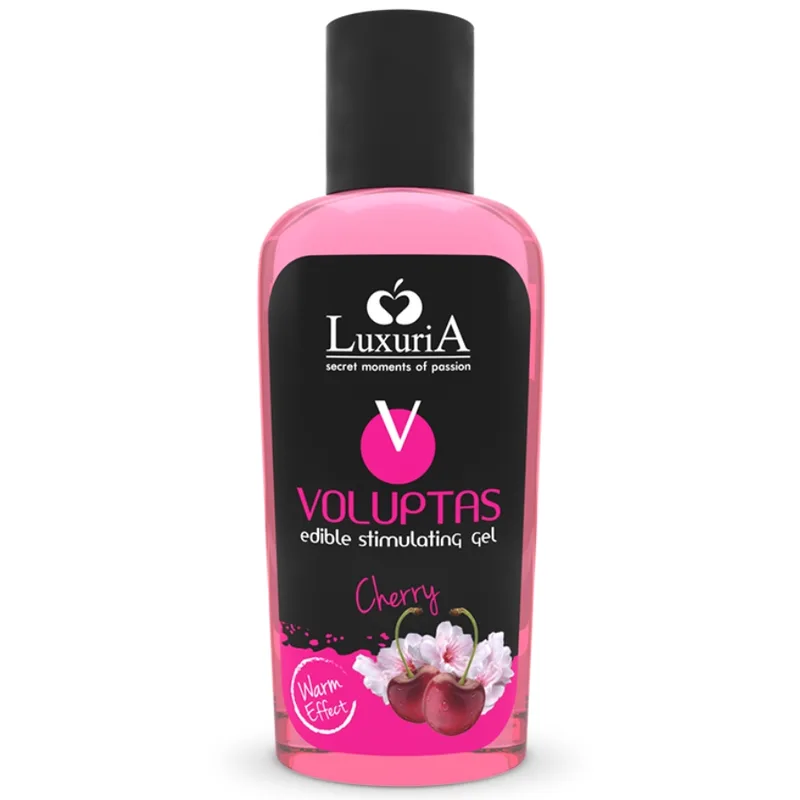 Intimateline Luxuria - Voluptas Edible Warming Massage Gel with Cherry Flavour - 100 ml