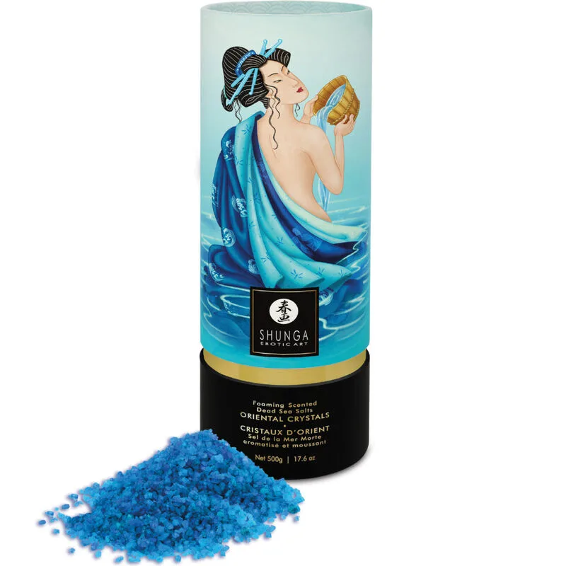 Shunga Ocean Temptations Döda havets badsalt – Sensuellt badritual för par eller ensam avkoppling