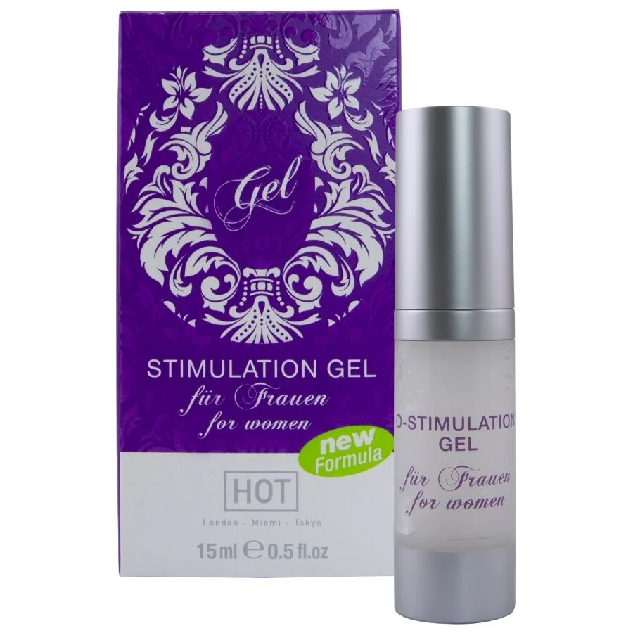 Hot-O Stimulation Gel for Women – Warming Arousal Gel with Natural Botanical Extracts | 15 ml