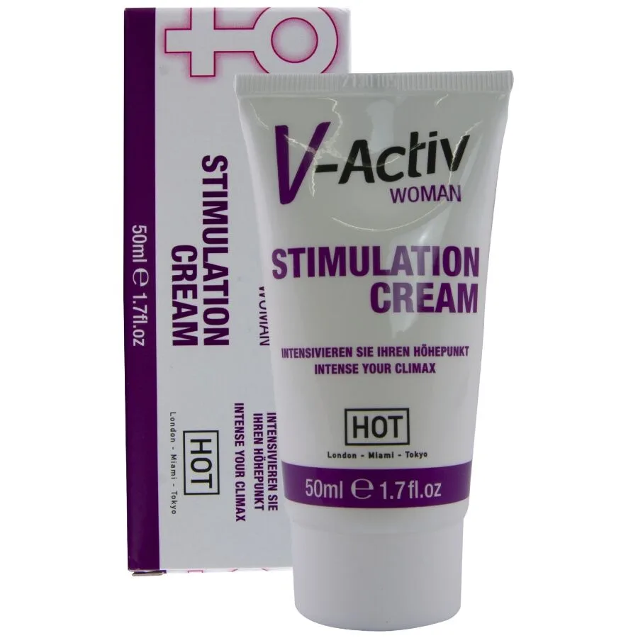 V-Activ Stimulation Cream for Women – Arousal & Sensitivity Enhancement Cream 50ml