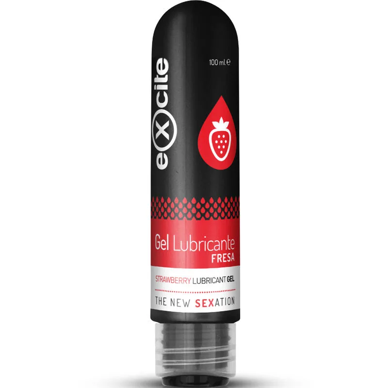 Excite Jordgubbssmaksatt Vattenbaserat Intimglidmedel 100 ml