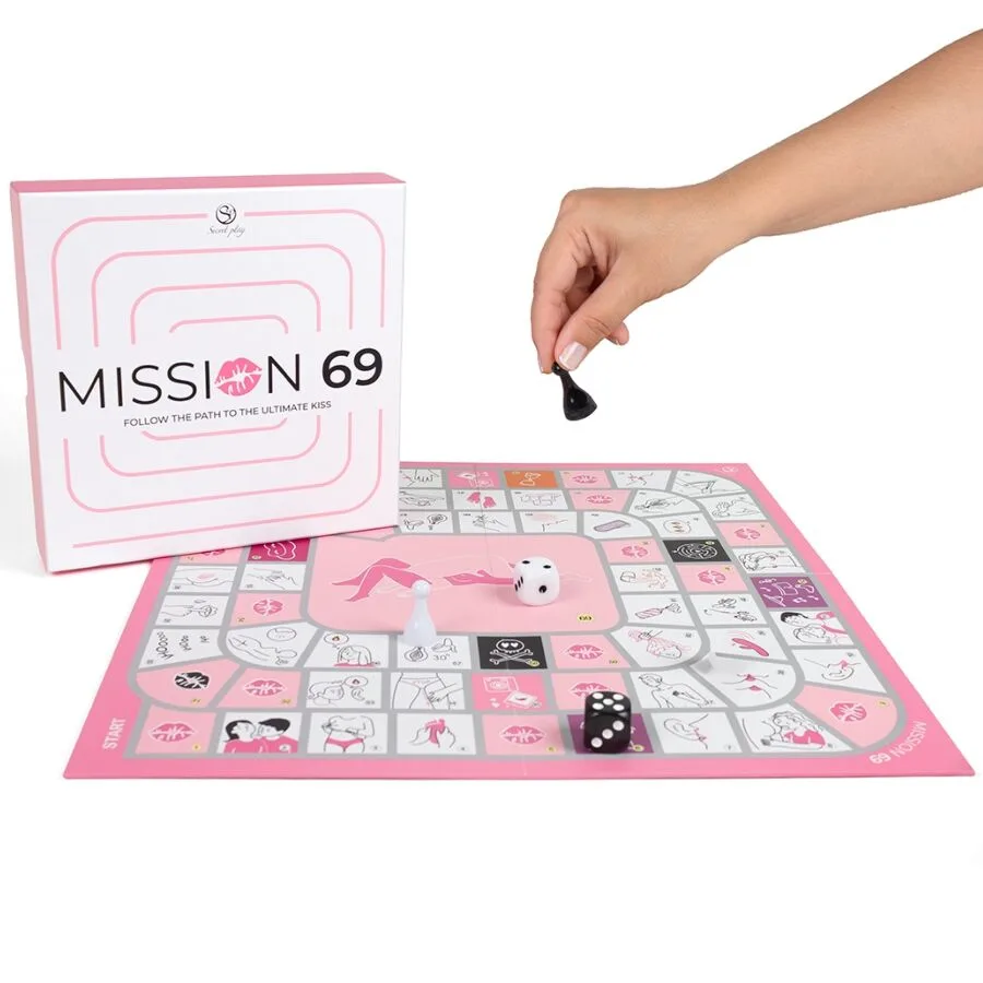 Secret Play - Erotiskt sällskapsspel för par "Mission 69"