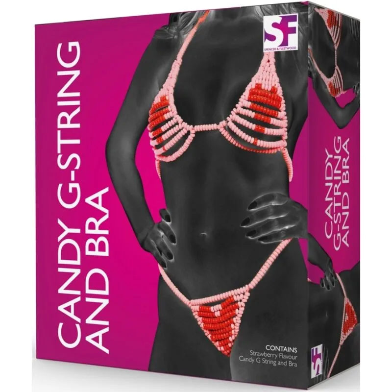 Spencer & Fleetwood - Candy Lovers Edible G-String and Bra Set