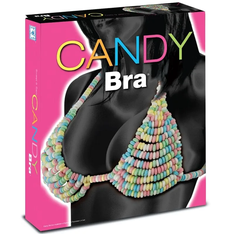 Spencer & Fleetwood - Candy Bra | Edible Novelty Lingerie in Tutti Frutti Flavour