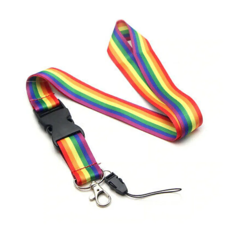 Pride – LGBT Rainbow Flag Lanyard