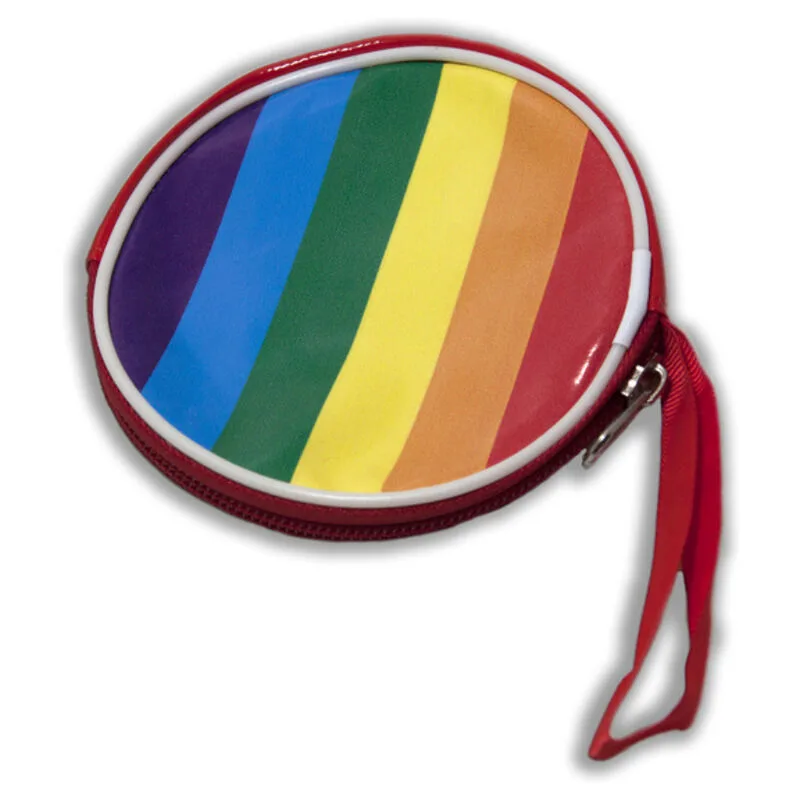 Pride – LGBT Regnbågsflagga Rund Plånbok