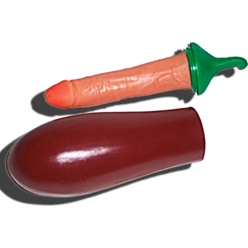 Diablo Picante - Novelty Eggplant with Phallic Surprise