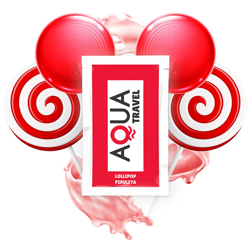 Aqua Travel - Lollipop Flavour Water-Based Personal Lubricant 6 ml