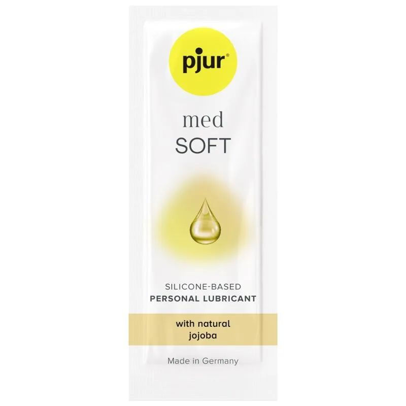 Pjur Med Soft Glide Silikonbaserat Glidmedel med Jojobaolja – 1,5 ml Provstorlek