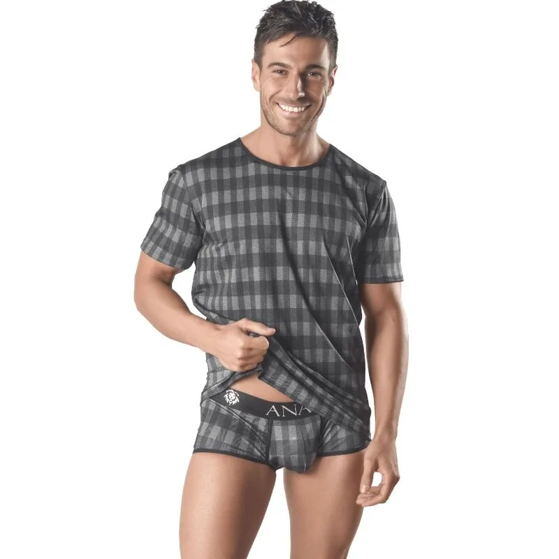 Anais Men - Aegis Rutig T-Shirt XL
