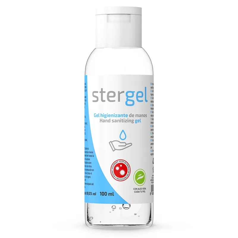 Stergel Hydroalkoholiskt Handdesinfektionsgel med Aloe Vera – 100ml