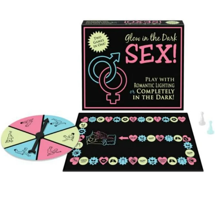 Kheper Games - Glow in the Dark Intimate Adventure Board Game