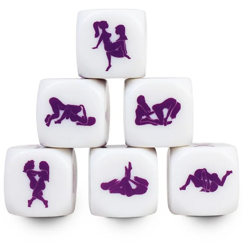 Secretplay – Kamasutra Dice Game for Couples (25 mm) – Lesbian Edition