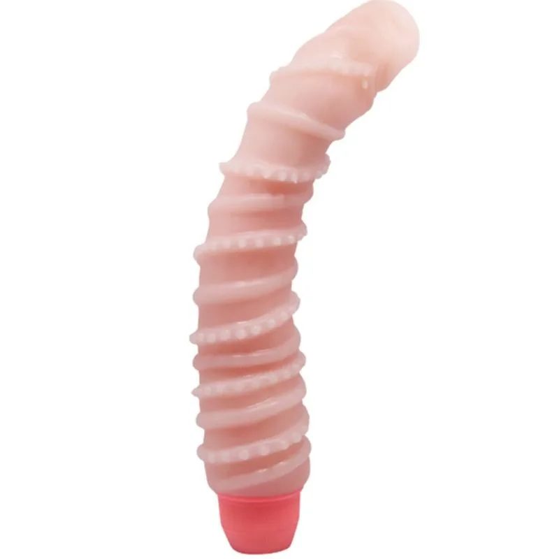 Baile Flexi Vibe Sensual Spiral Vibrator – 19,5 cm Flexibel Realistisk Vibrator