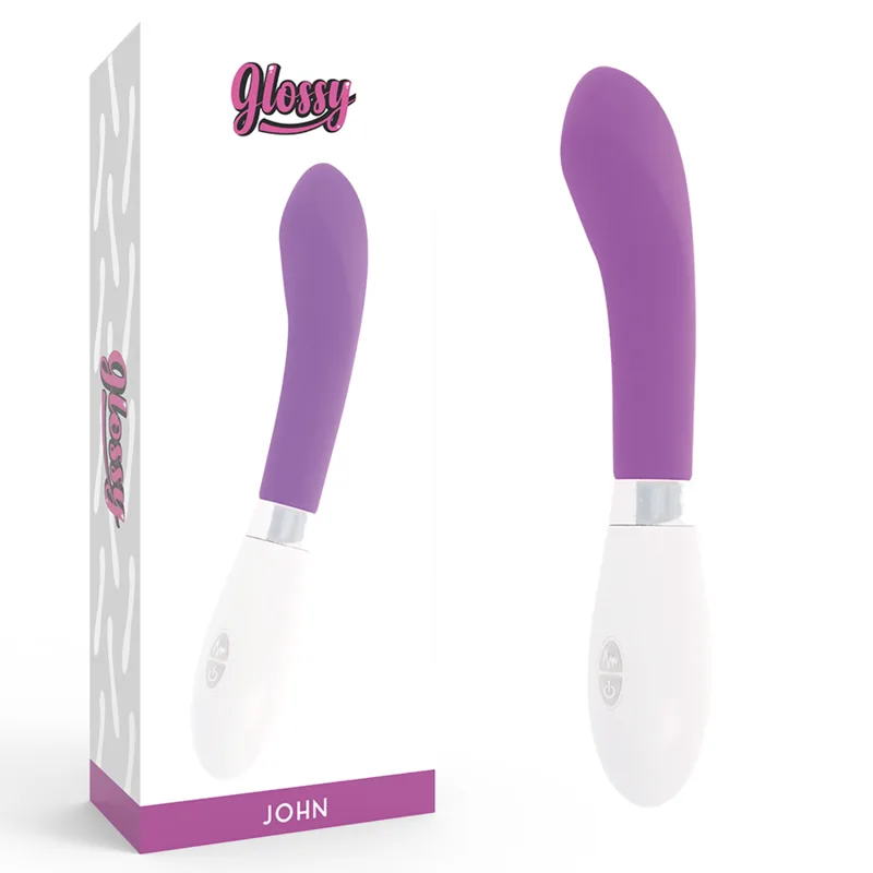 Glossy - John Böjd Vibrator i Lila