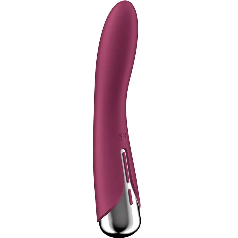 Satisfyer Spinning Vibe 1 G-Spot Roterande & Vibrerande Stimulator – Röd