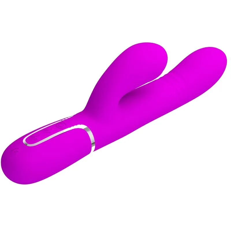 Pretty Love - Multifunktions G-punkts Rabbit Vibrator | Fuchsia