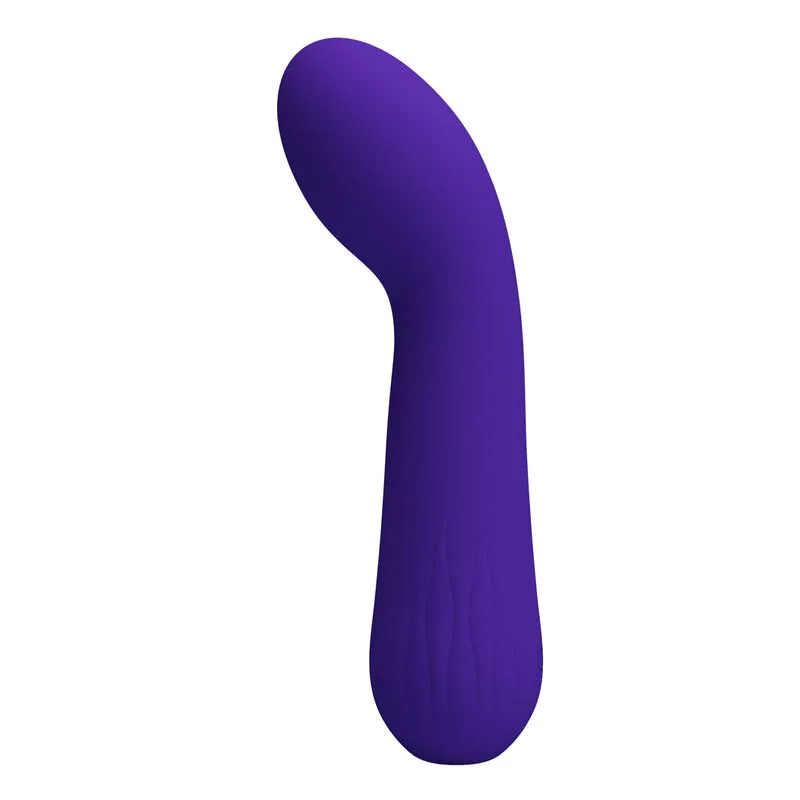 Pretty Love Faun Uppladdningsbar Silikon G-Punktsvibrator – Lila