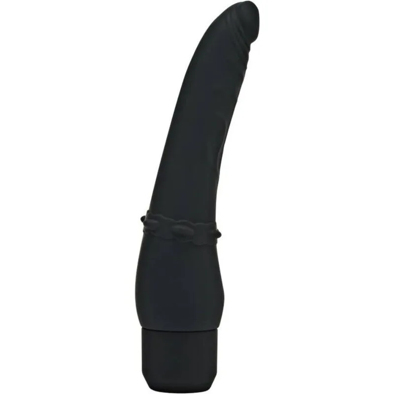 Get Real Classic Smooth Silicone Vibrator – Svart