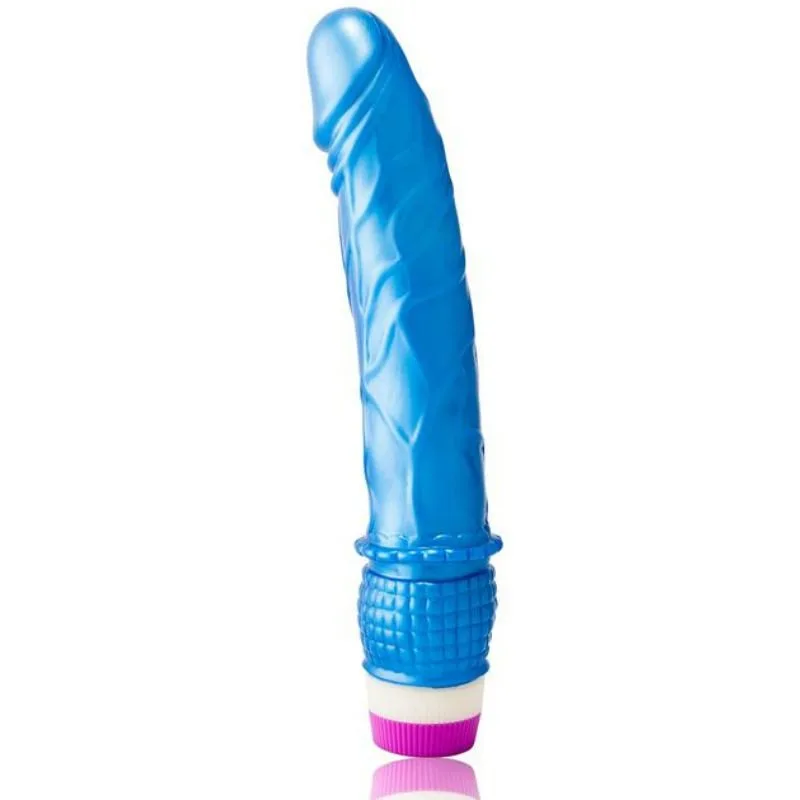 Baile Waves of Pleasure Realistisk Vibrator 23 cm – Blå