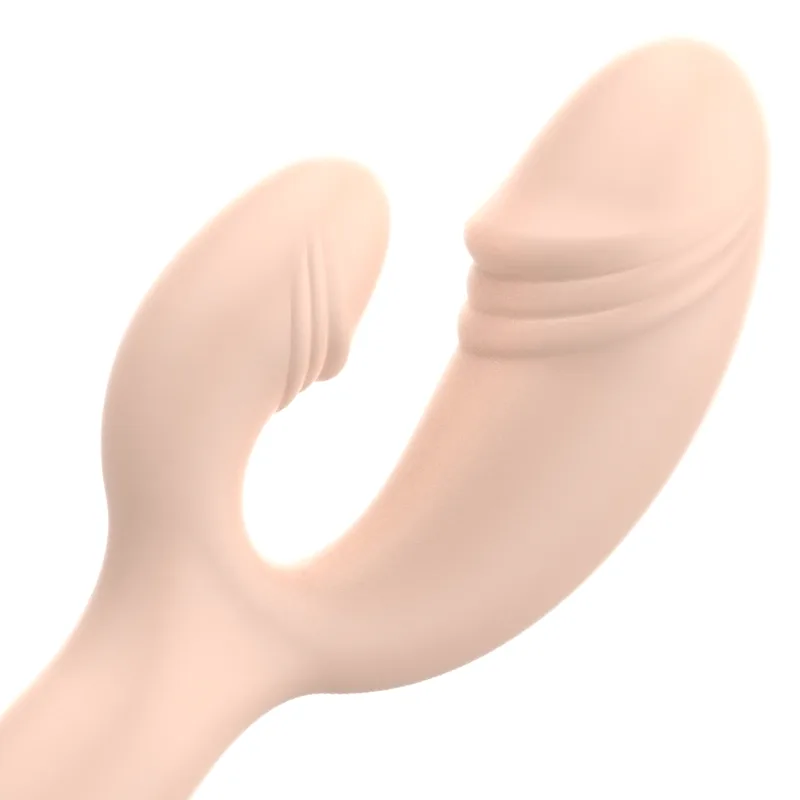 Ohmama - Klassisk Rabbit-vibrator i hudton | Julutgåva