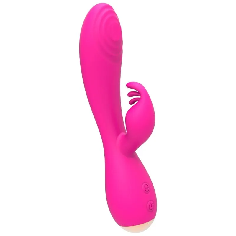 Nalone - Magic Stick Dubbelmotors Kaninvibrator - Rosa