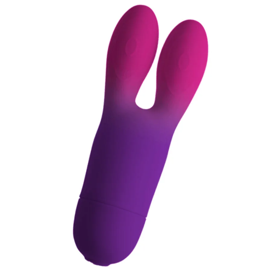 Rocks-Off Glo-Girl Bunny Lila Flexibel Kaninvibrator