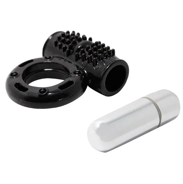 Baile Power Ring Vibrerande Penisring med 10 Vibrationsmodi
