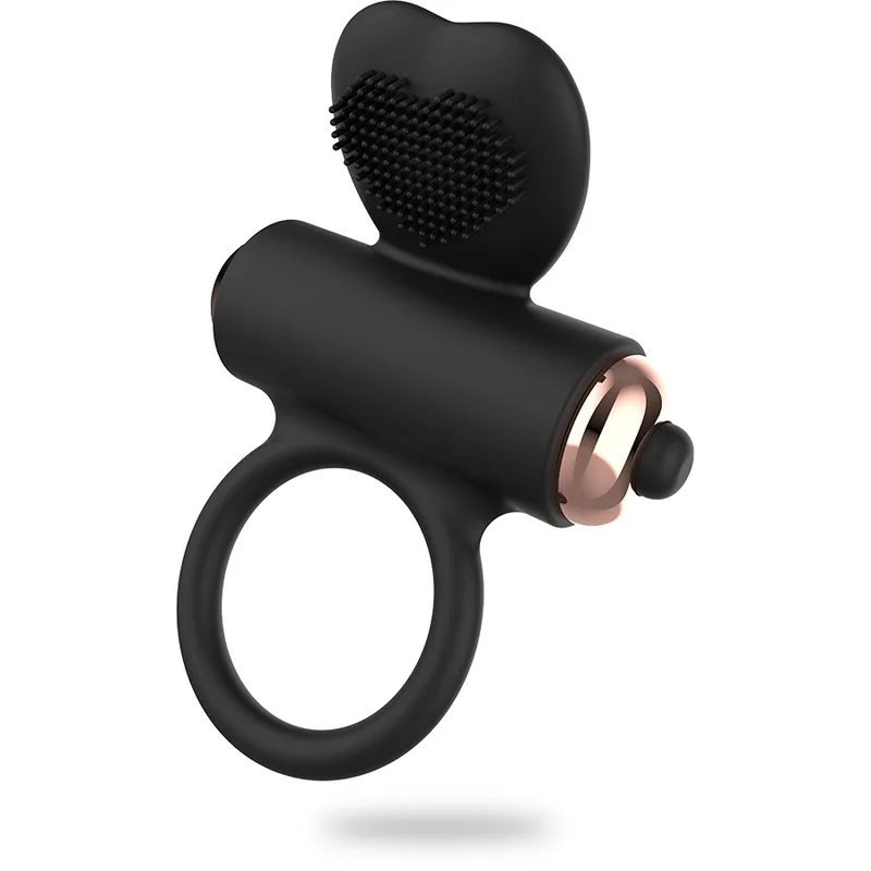 Womanvibe Zeus Silicone Vibrerande Penisring med Klitorisstimulator