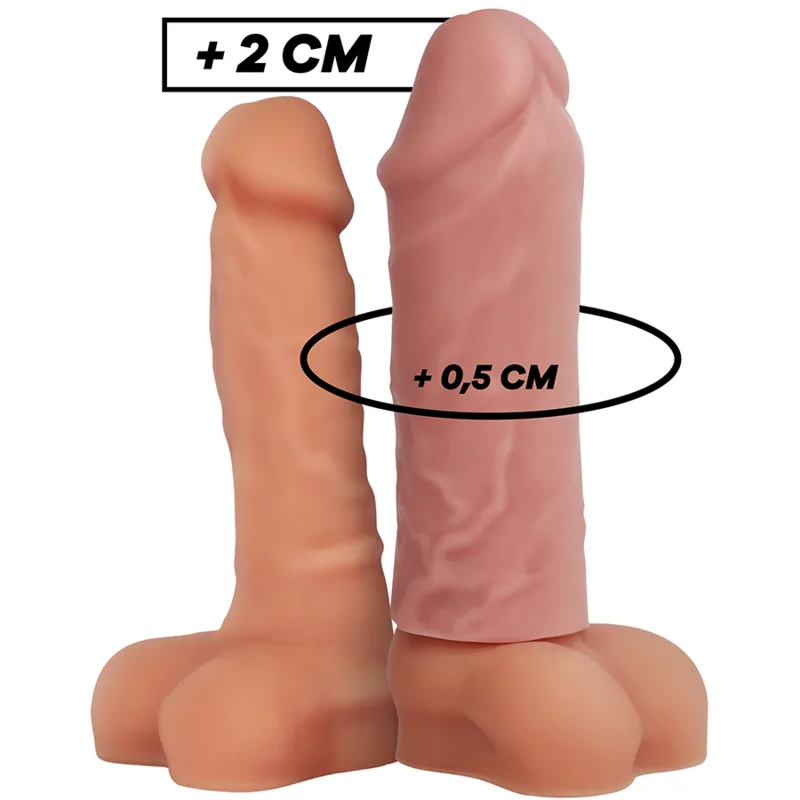 VirilXL Liquid Silicone V3 Natural Penisförlängningshylsa