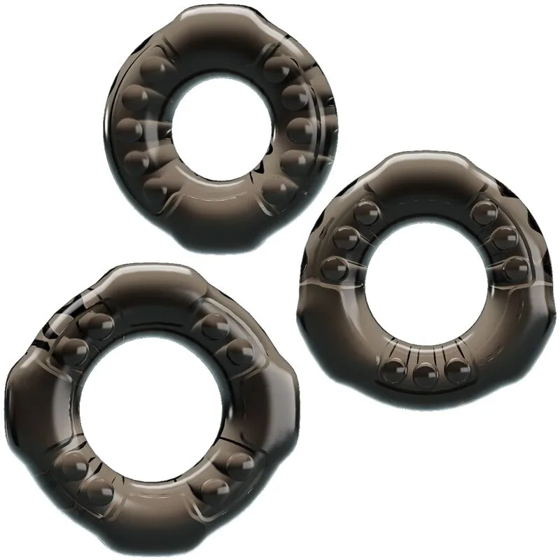 Baile - Yvonne Set of 3 Flexible Penis Rings