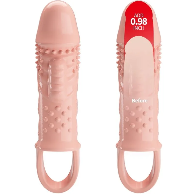 Pretty Love - Cecelia Vibrating Penis Extension Sleeve