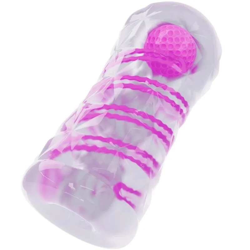 Pretty Love - Fantasy Manlig Masturbator med Intern Spiraltextur och Stimuleringspärla
