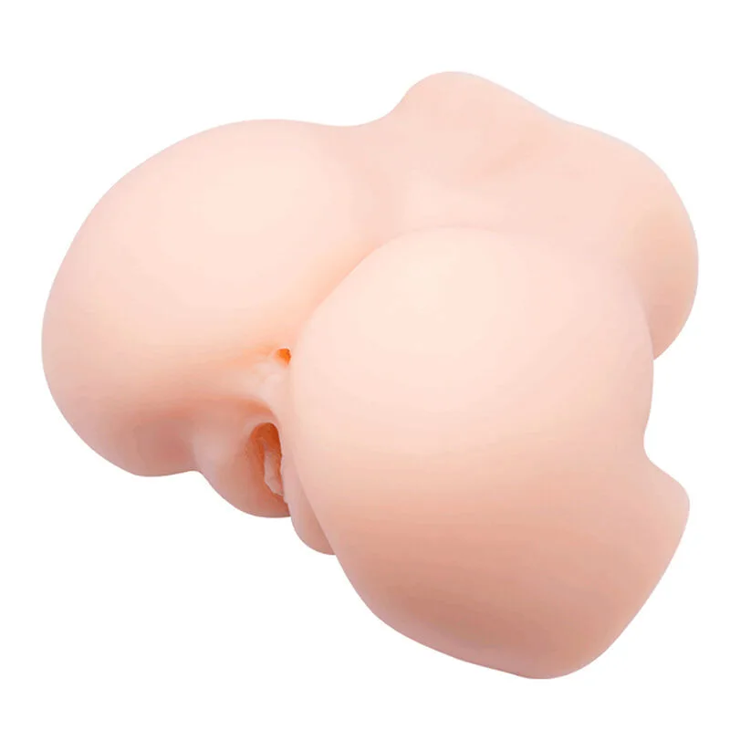 Crazy Bull - Realistic Dual-Entry Vibrating Stroker with Vaginal and Anal Openings