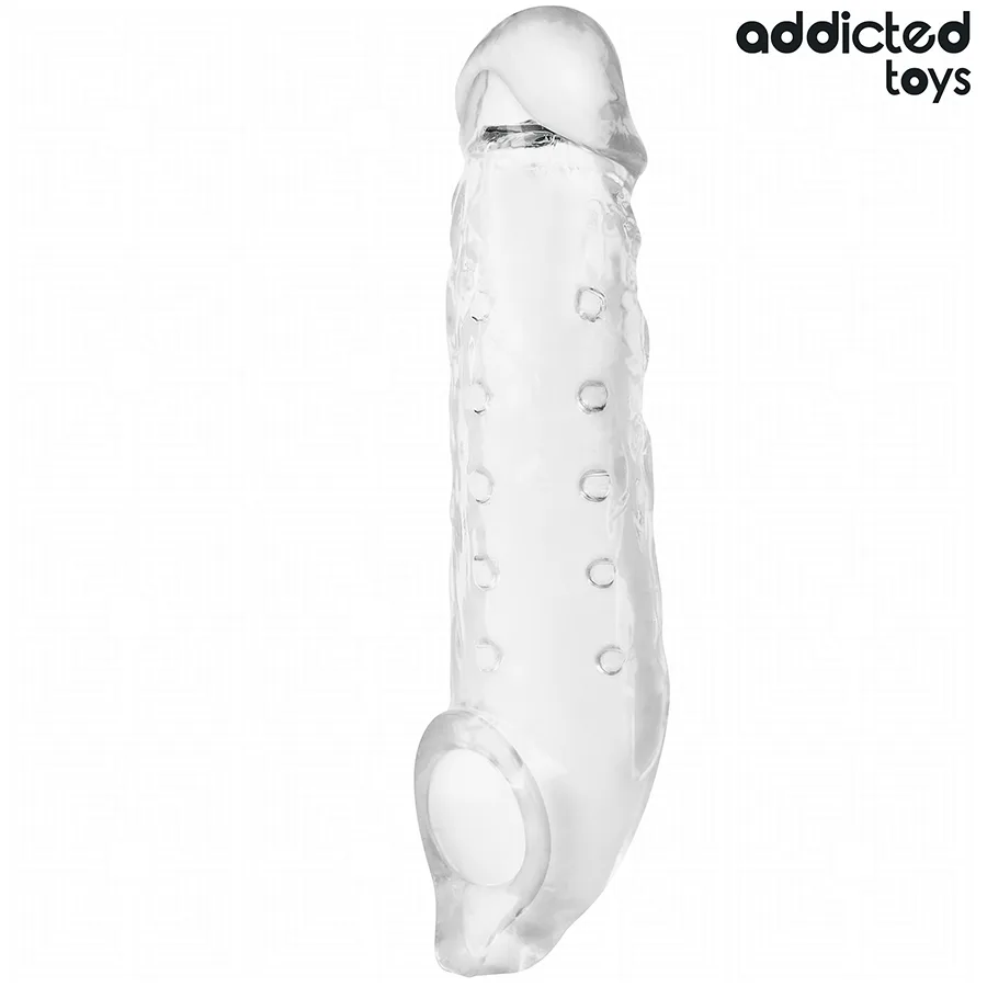 Addicted Toys – Transparent Penis Extension Sheath | Size M | 27 cm