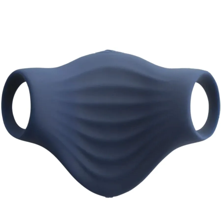 Rocks-Off Palm Blue Flexible Vibrating Penis Masturbator