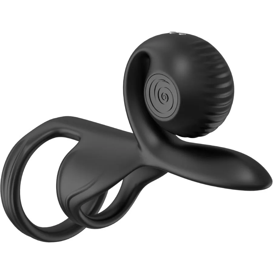 Snail Vibe - Jovi Couples Vibrating Ring with Remote Control | Black