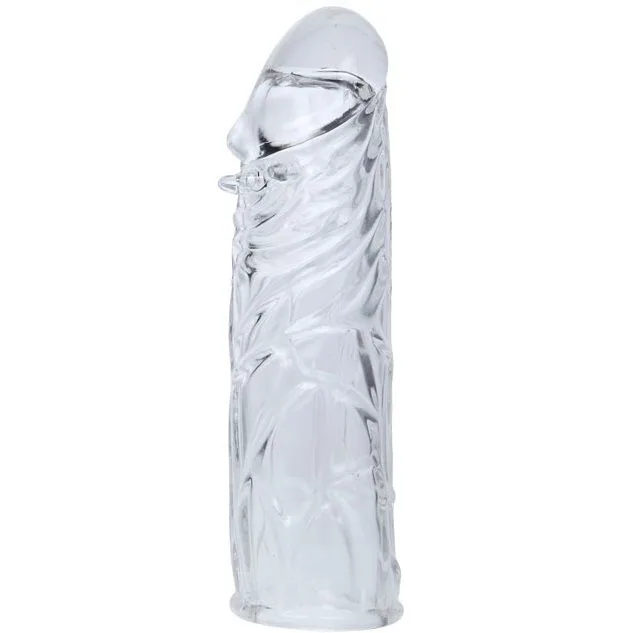 Baile - Transparent Silicone Penis Extension Sleeve 13 CM