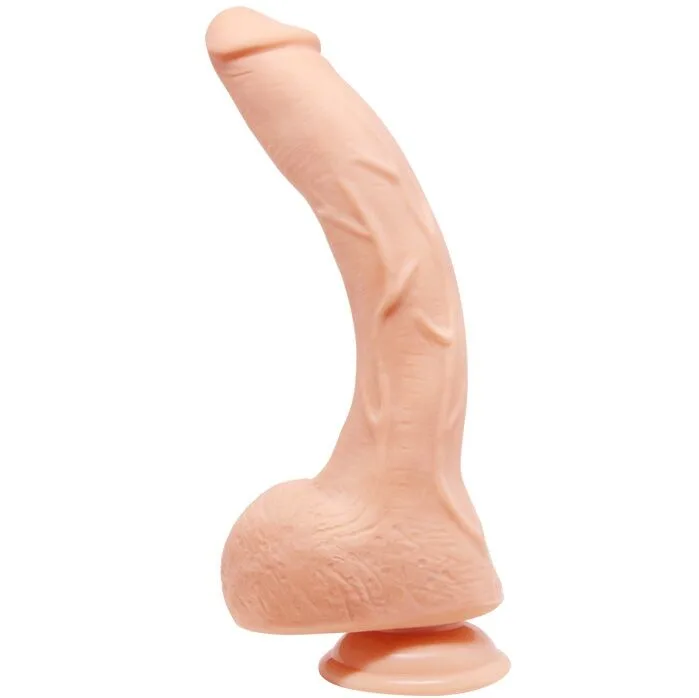 Baile Beautiful Jack Realistisk Böjd G-punkts Stimulerande Dildo 26 CM